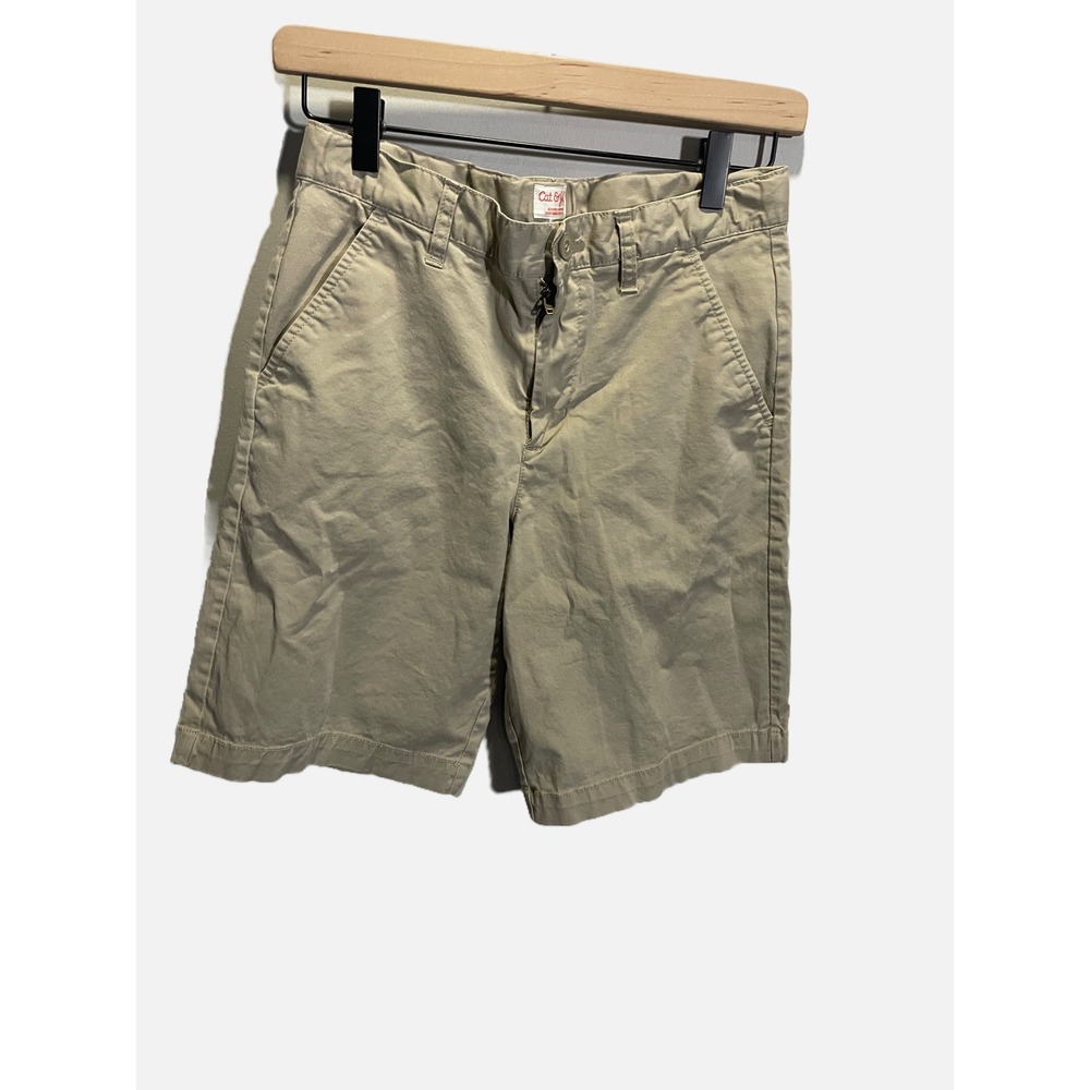 Cat & Jack Chino Shorts Kids 16 Khaki Tan School Uniform Twill Casual Classic
